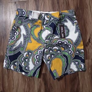 Mr Turk Multicolor Patterned Shorts